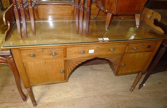 Regency mahogany sideboard